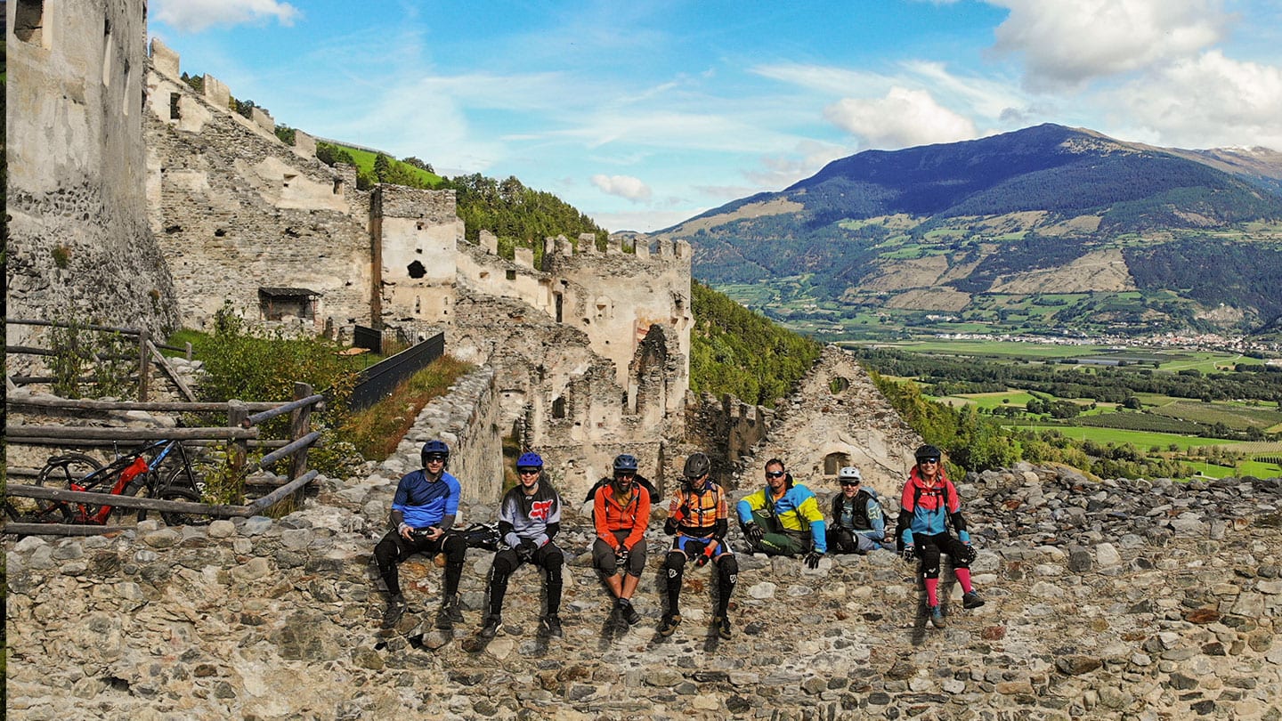 Mit Freunden unterwegs sein